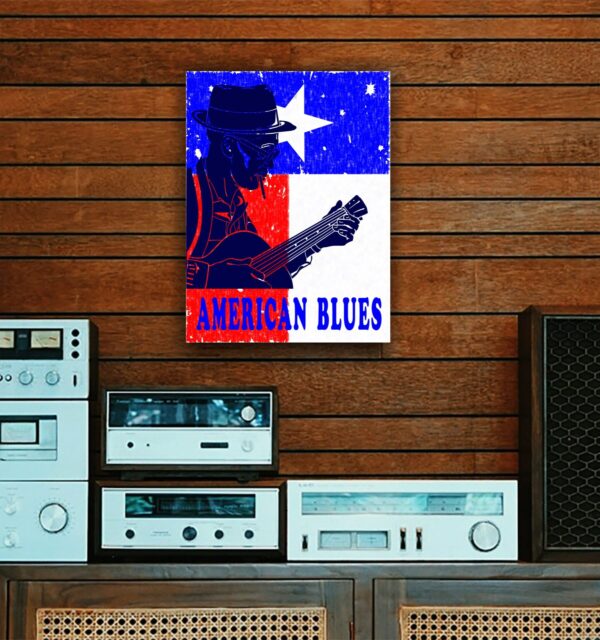American Blues in home setting.