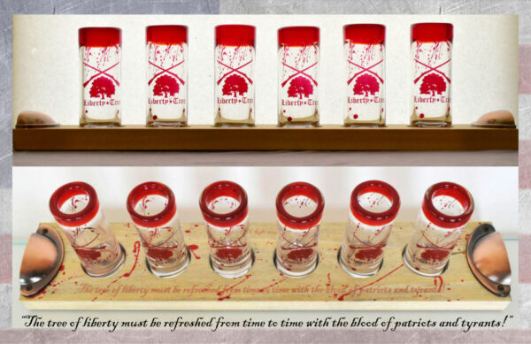 Liberty Tree shot glass set.