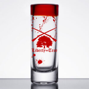 Liberty Tree 3 oz. shooter glasses.