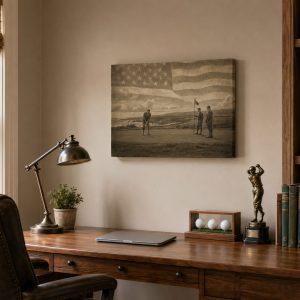 Golf wall art.