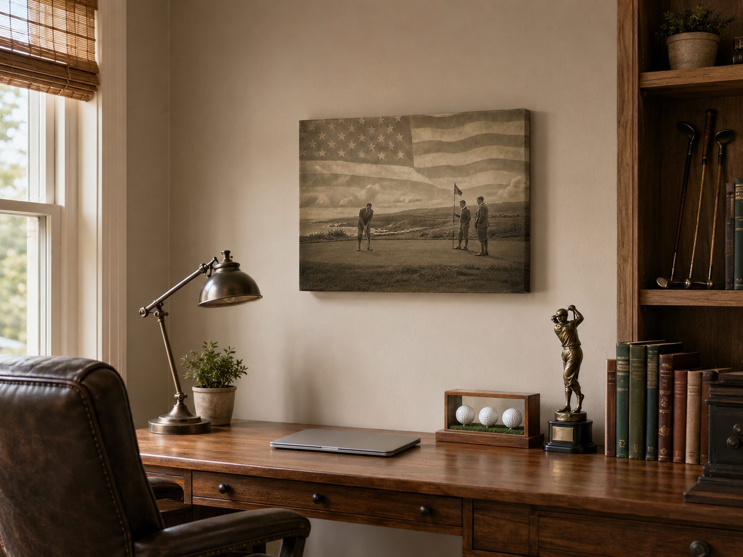 Golf wall art.
